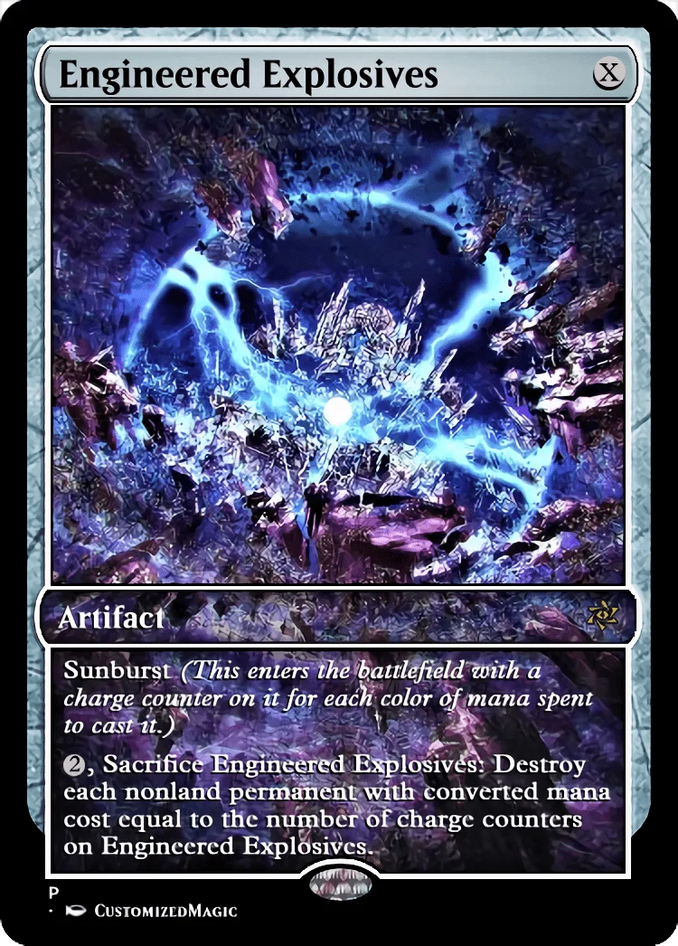 Engineered Explosives | Engineered | Magic the Gathering / MTG Proxy Cards | Jeweled Lotus
