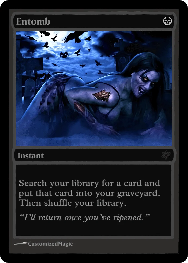 Entomb | Entomb.1 | Magic the Gathering / MTG Proxy Cards | Fierce Guardianship