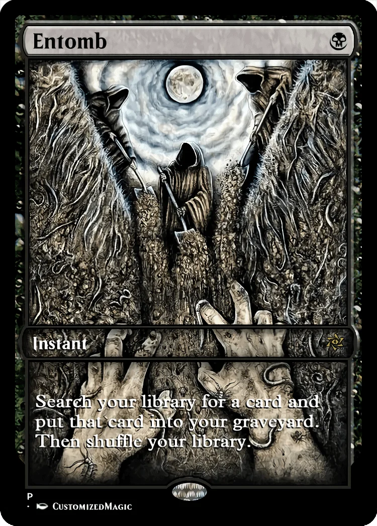 Entomb | Entomb.3 | Magic the Gathering / MTG Proxy Cards | Fierce Guardianship