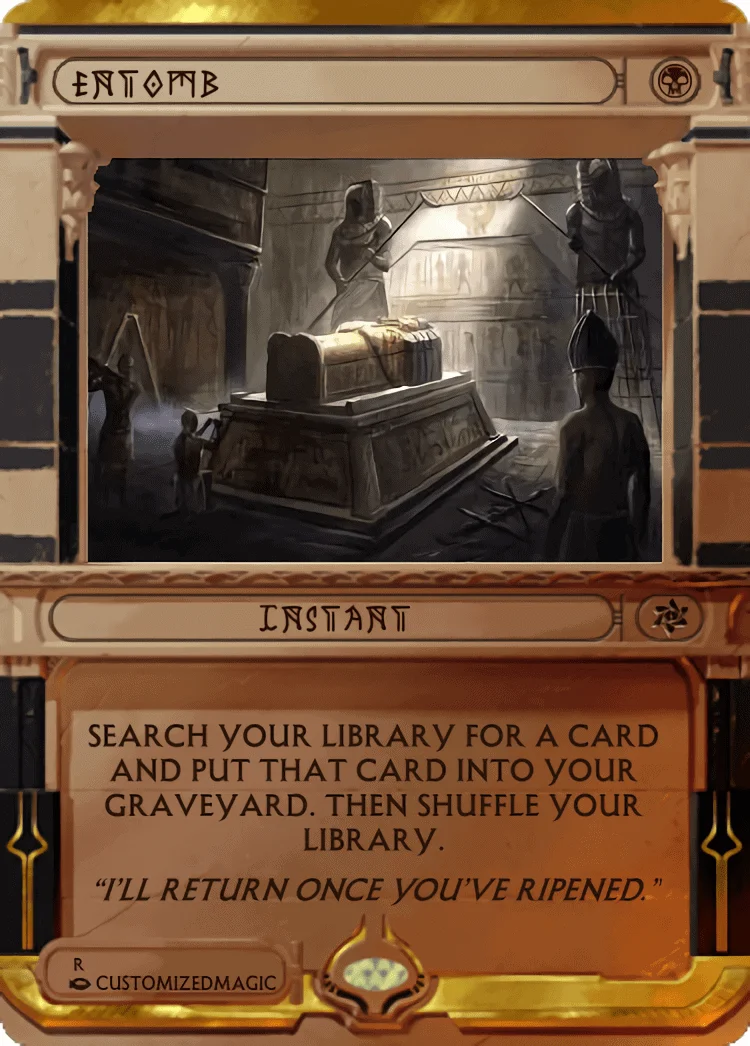 Entomb | Entomb.5 | Magic the Gathering / MTG Proxy Cards | Fierce Guardianship