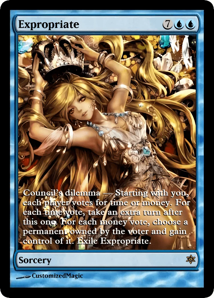Expropriate | Magic the Gathering / MTG Proxy Cards | Time Walk