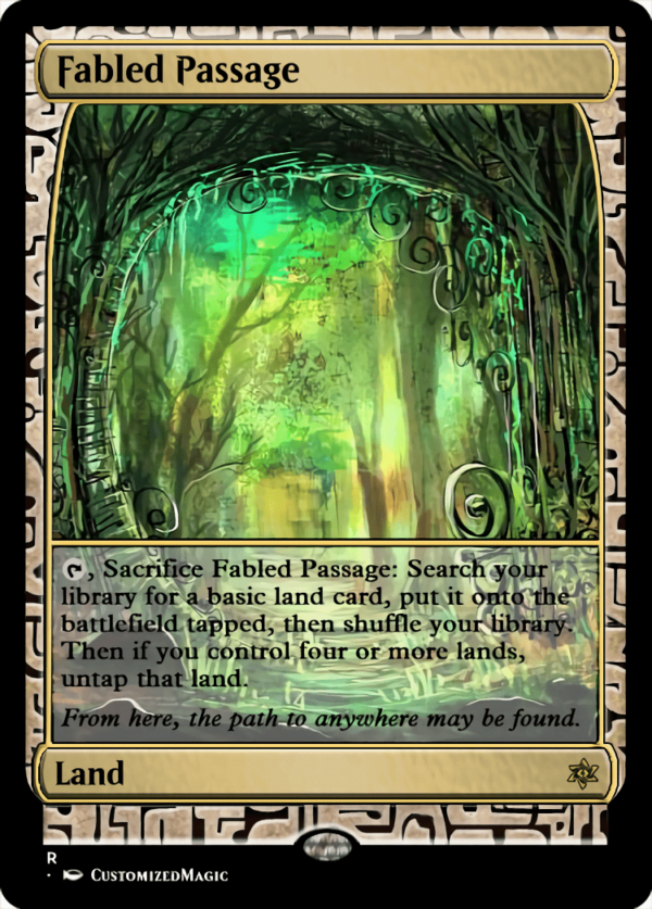 Fabled Passage - Magic the Gathering Proxy Cards