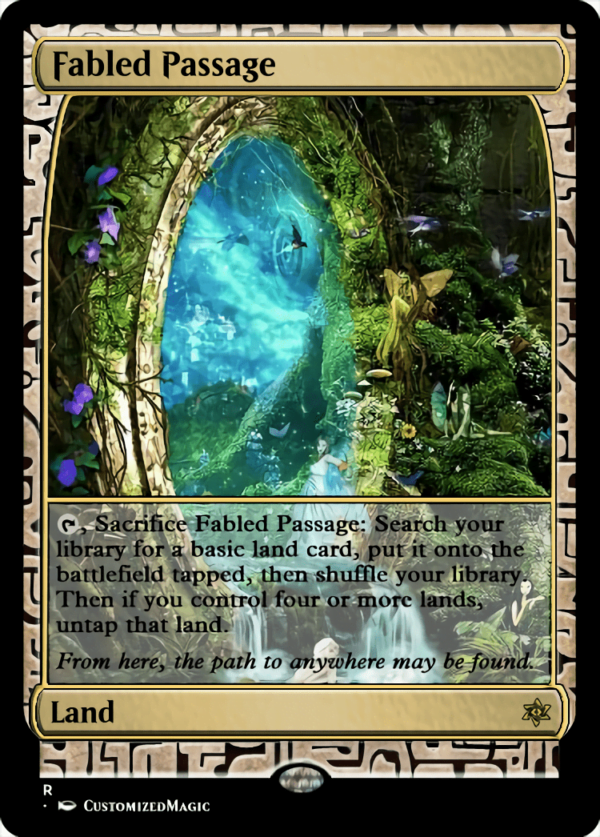 Fabled Passage | Fabled Passage.1 | Magic the Gathering Proxy Cards