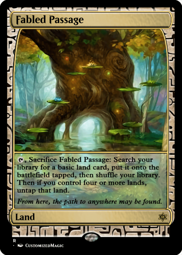 Fabled Passage.3 - Magic the Gathering Proxy Cards