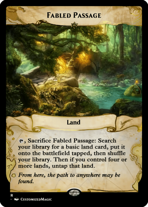 Fabled Passage | Fabled Passage.5 | Magic the Gathering Proxy Cards