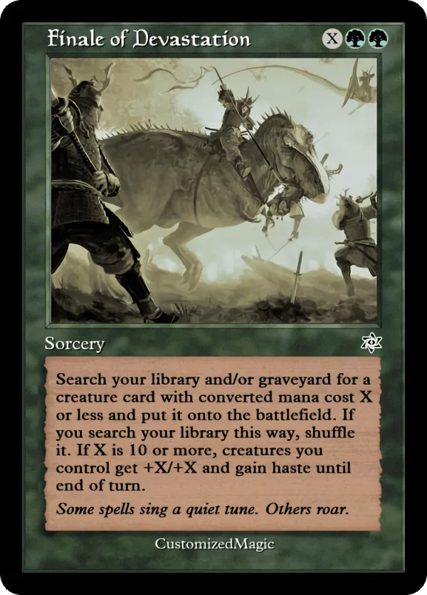 Finale of Devastation | Finale of Devastation.2 | Magic the Gathering / MTG Proxy Cards | Wheel Of Fortune