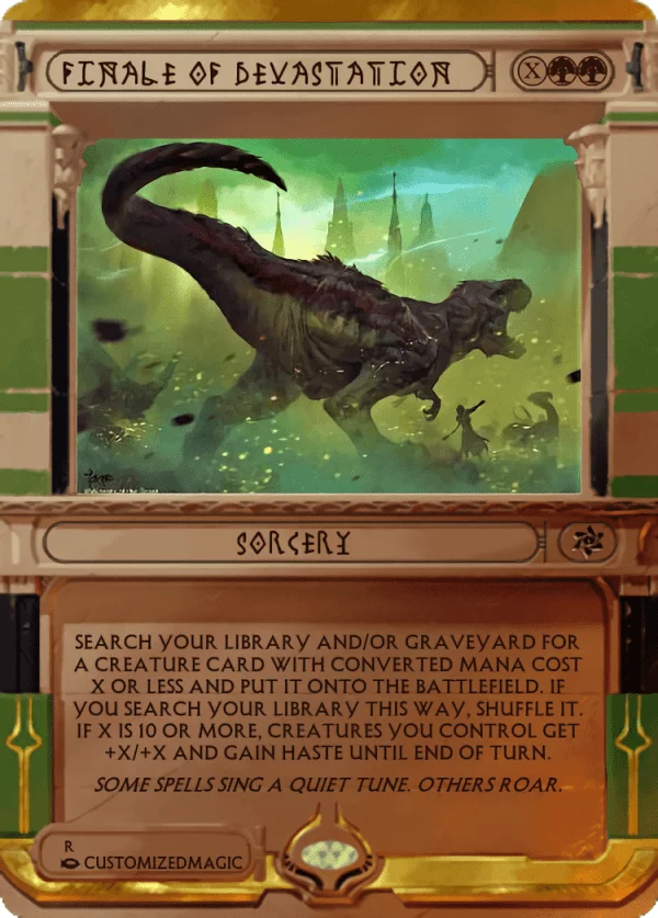 Finale of Devastation | Finale of Devastation.3 | Magic the Gathering / MTG Proxy Cards | Wheel Of Fortune