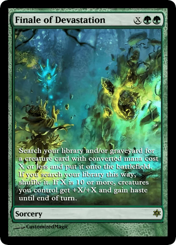 Finale of Devastation | Finale of Devastation.5 | Magic the Gathering / MTG Proxy Cards | Wheel Of Fortune