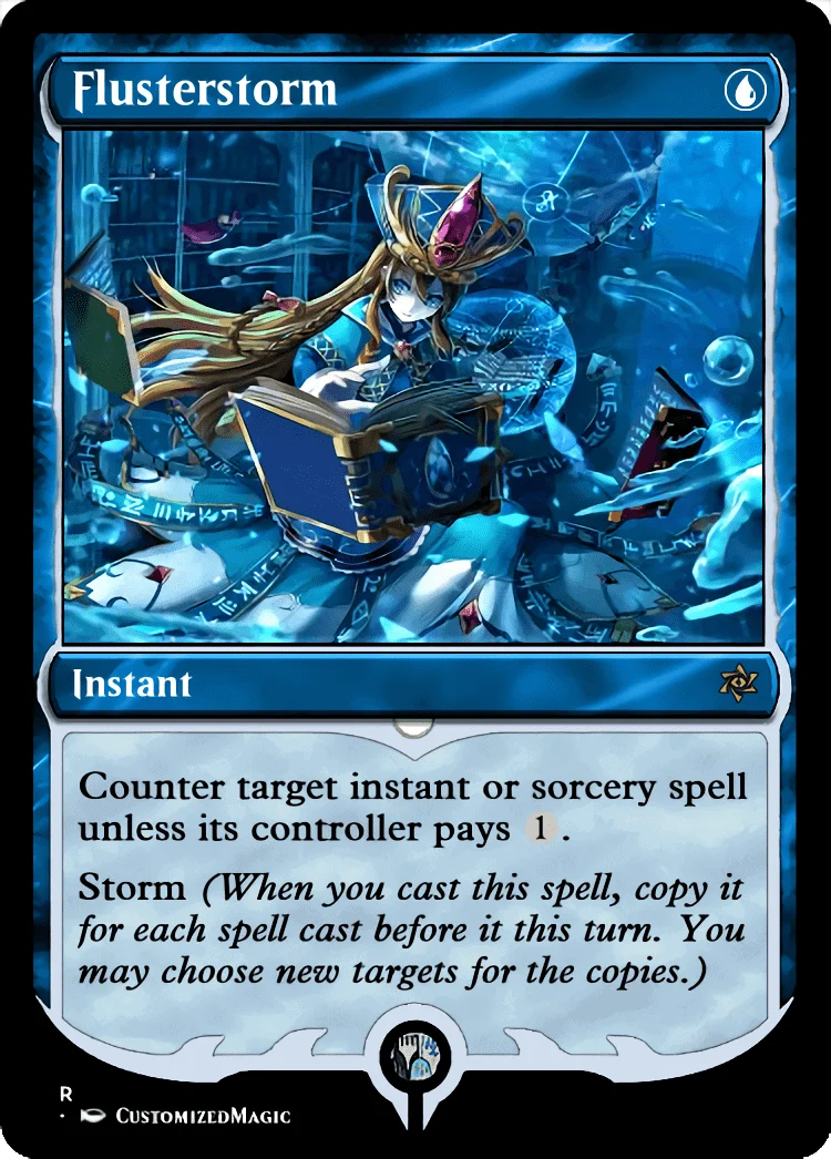 Flusterstorm | Flusterstorm.4 | Magic the Gathering / MTG Proxy Cards | Mystical Tutor