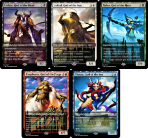 Theros Mono-Colored Gods