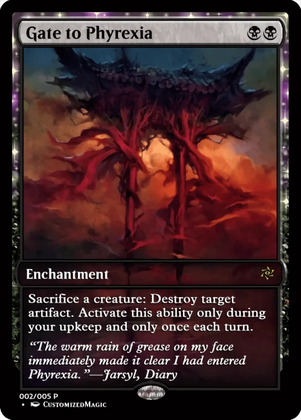 Gate To Phyrexia | Magic The Gathering Proxy Cards