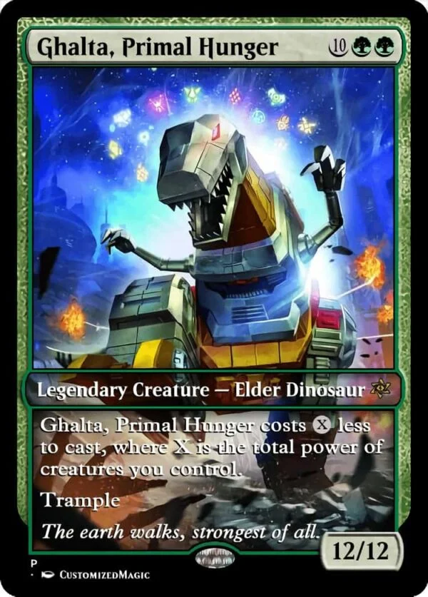 Elder Dinosaur | Ghalta Primal Hunger | Magic the Gathering / MTG Proxy Cards |