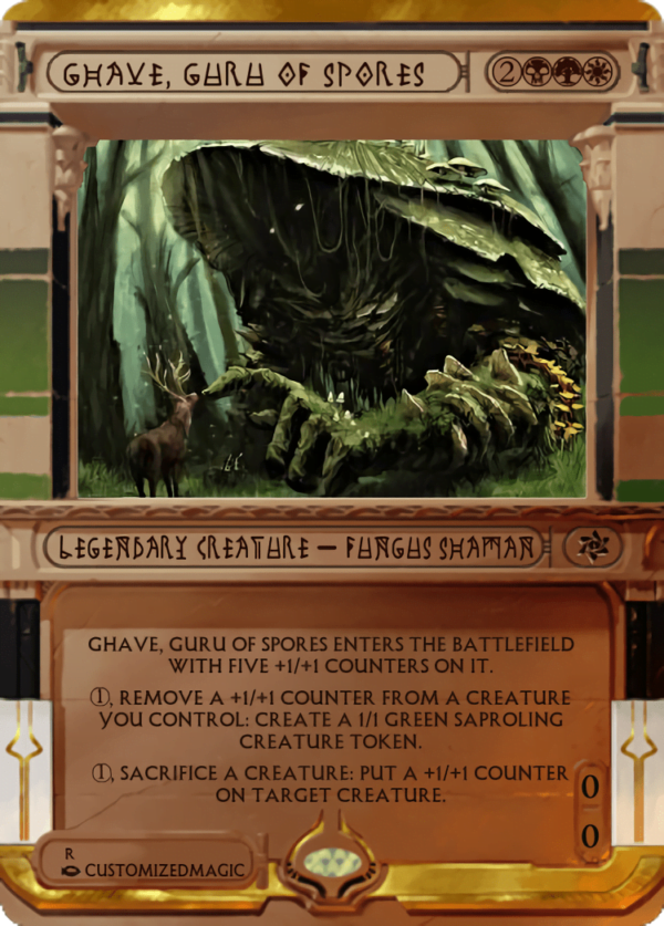 Ghave Guru of Spores - Magic the Gathering Proxy Cards