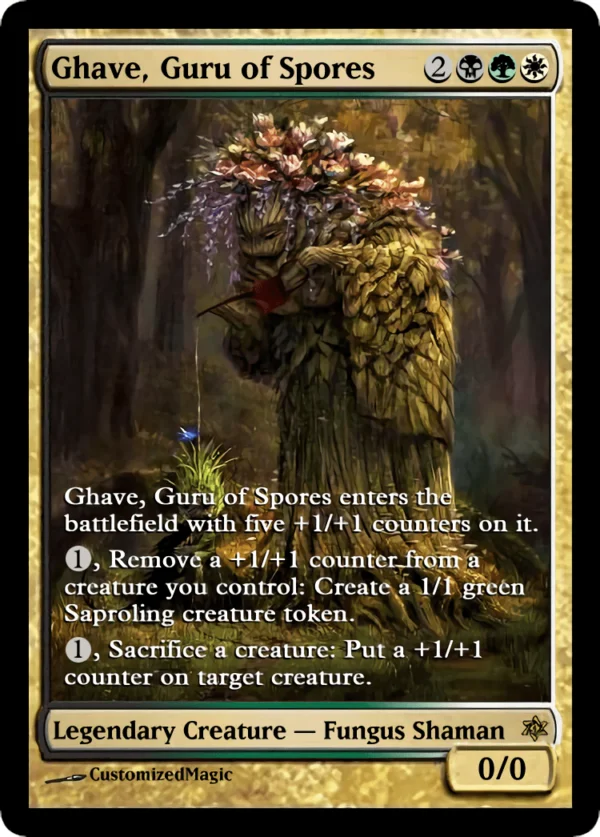 Ghave, Guru of Spores | Ghave Guru of Spores.3 | Magic the Gathering / MTG Proxy Cards |