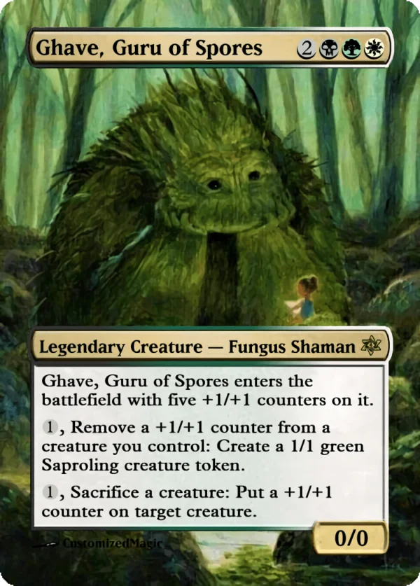 Ghave, Guru of Spores | Ghave Guru of Spores.4 | Magic the Gathering / MTG Proxy Cards |