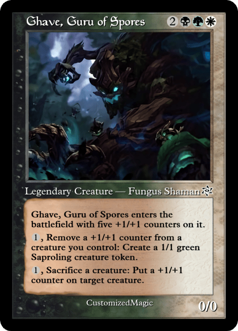 Ghave, Guru Of Spores | Magic The Gathering Proxy Cards