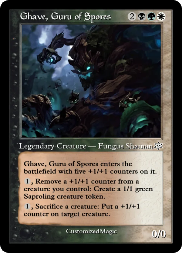 Ghave, Guru of Spores | Ghave Guru of Spores.6 | Magic the Gathering / MTG Proxy Cards |