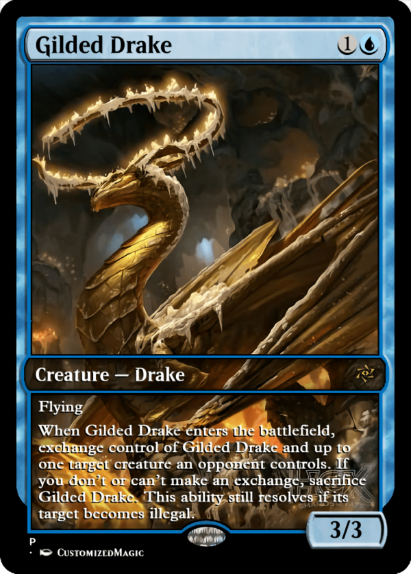 Gilded Drake.1 - Magic the Gathering Proxy Cards