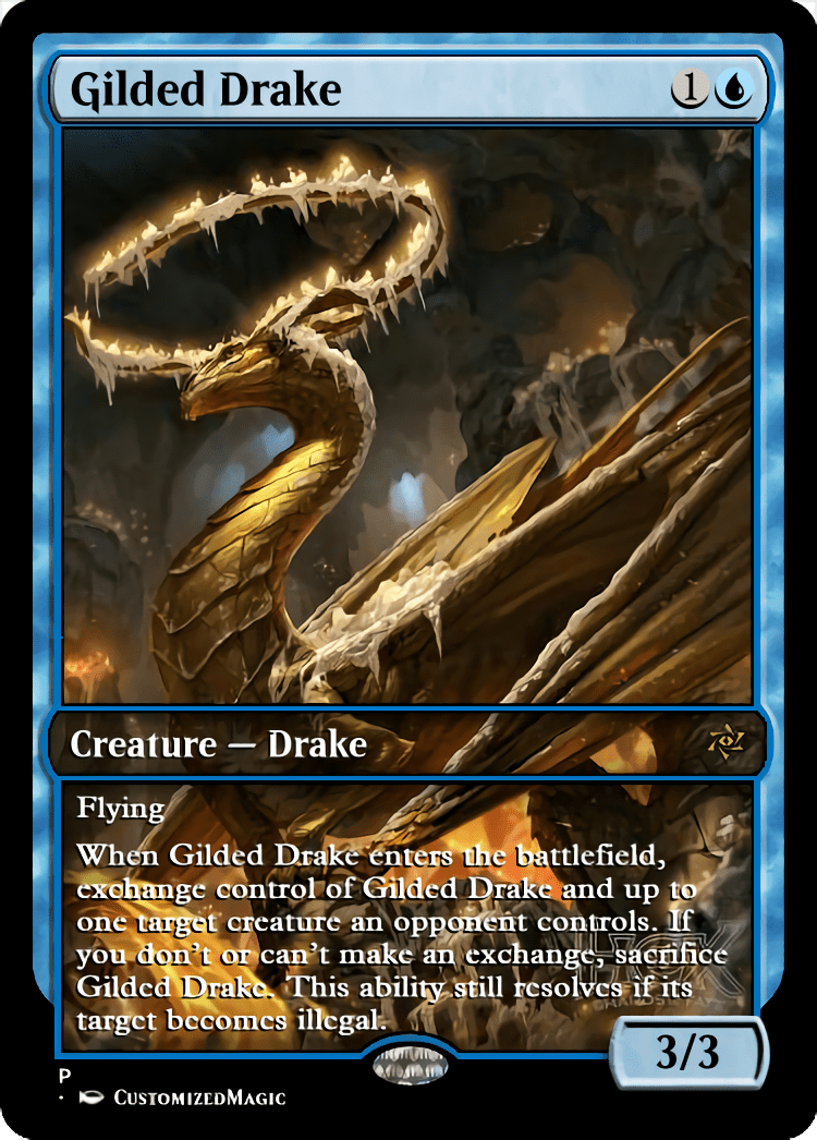 Gilded Drake - MTG Proxy Urza's Saga - Proxy King