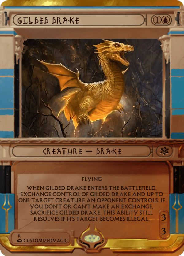 Gilded Drake.5 - Magic the Gathering Proxy Cards