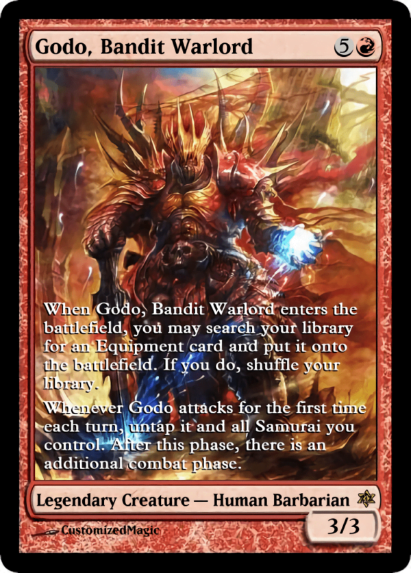 Godo Bandit Warlord.2 - Magic the Gathering Proxy Cards