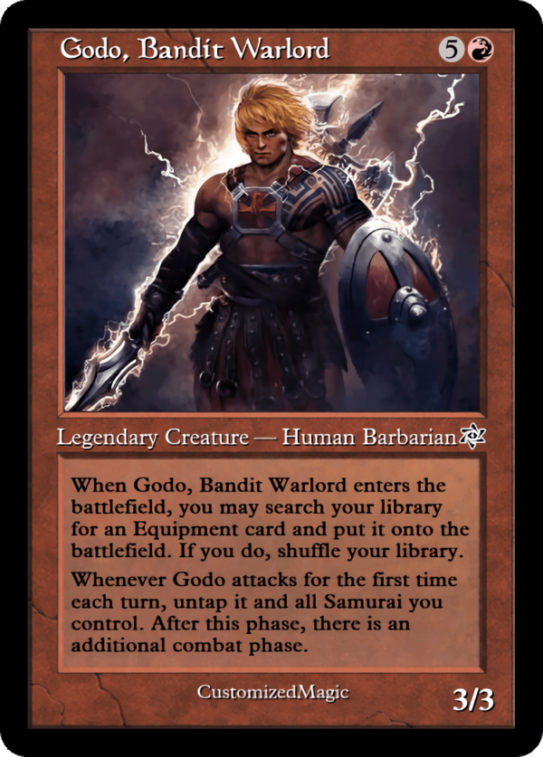 Godo Bandit Warlord.4 - Magic the Gathering Proxy Cards