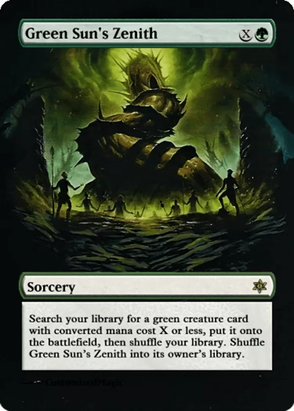 Green Sun's Zenith