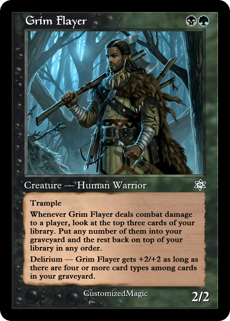 Grim Flayer | Grim Flayer.2 | Magic the Gathering / MTG Proxy Cards |