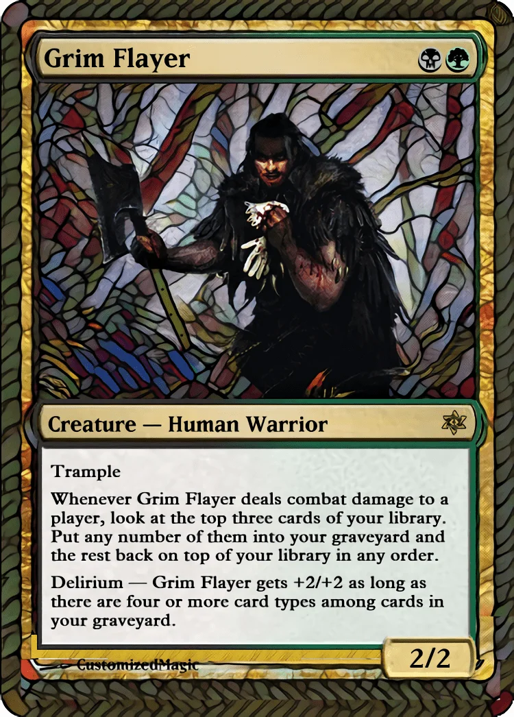 Grim Flayer | Grim Flayer | Magic the Gathering / MTG Proxy Cards |