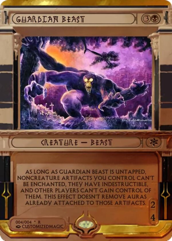 Guardian Beast | Guardian Beast.4 | Magic the Gathering Proxy Cards