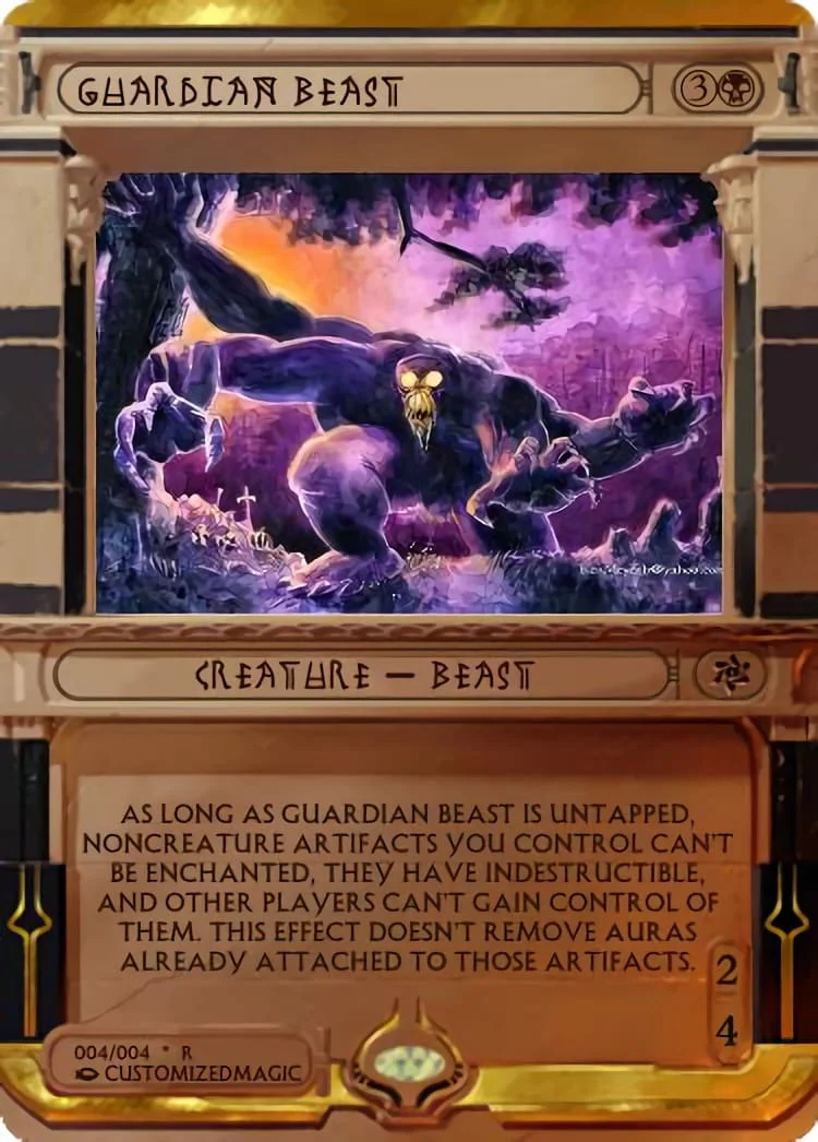 Guardian Beast | Guardian Beast.4 | Magic the Gathering / MTG Proxy Cards |