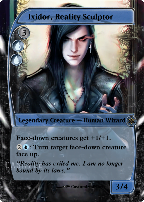 Ixidor, Reality Sculptor | Ixidor Reality Sculptor.4 | Magic the Gathering Proxy Cards
