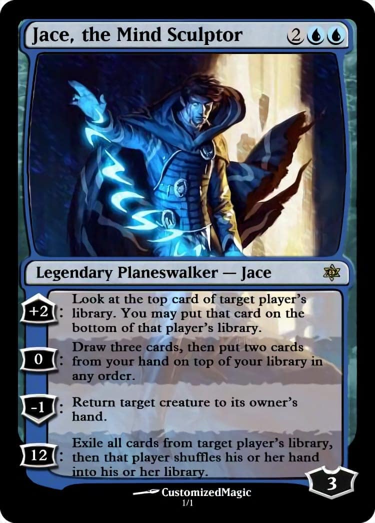 magic the gathering jace the mind sculptor