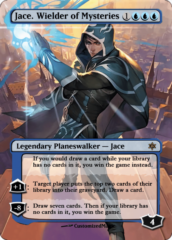 War of the Sparks Planeswalker Japanese Art - Part 1 | Jace. Wielder of Mysteries | Magic the Gathering Proxy Cards
