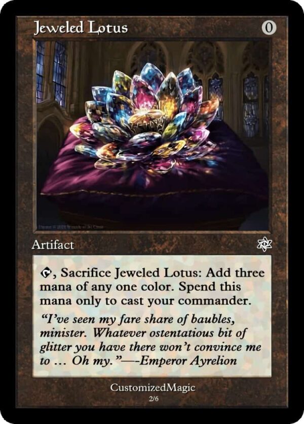 Jeweled Lotus.1 - Magic the Gathering Proxy Cards