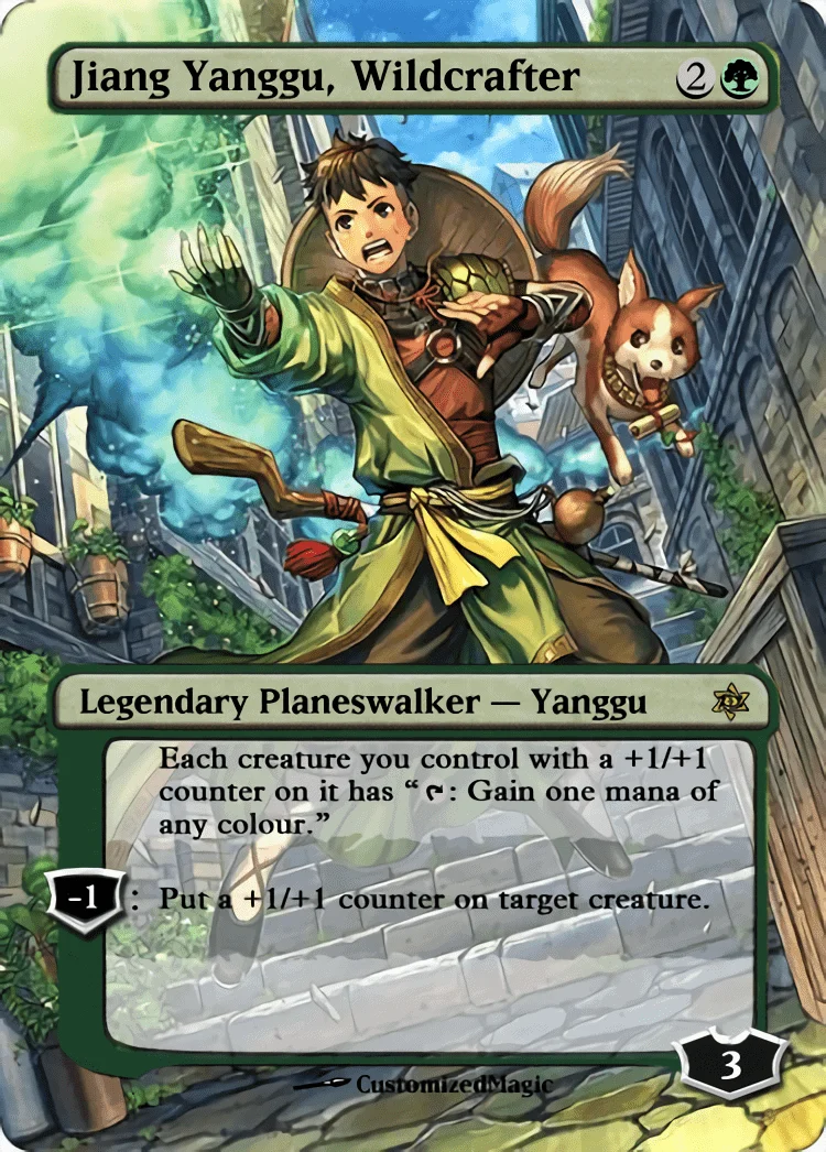 War of the Sparks Planeswalker Japanese Art - Part 1 | Jiang Yanggu Wildcrafter | Magic the Gathering / MTG Proxy Cards | Teferi War of the Sparks Planeswalker Japanese Art - Part 1 | Jiang Yanggu Wildcrafter | Magic the Gathering / MTG Proxy Cards | Teferi