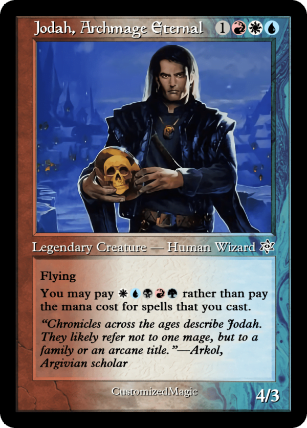 Jodah Archmage Eternal.3 - Magic the Gathering Proxy Cards