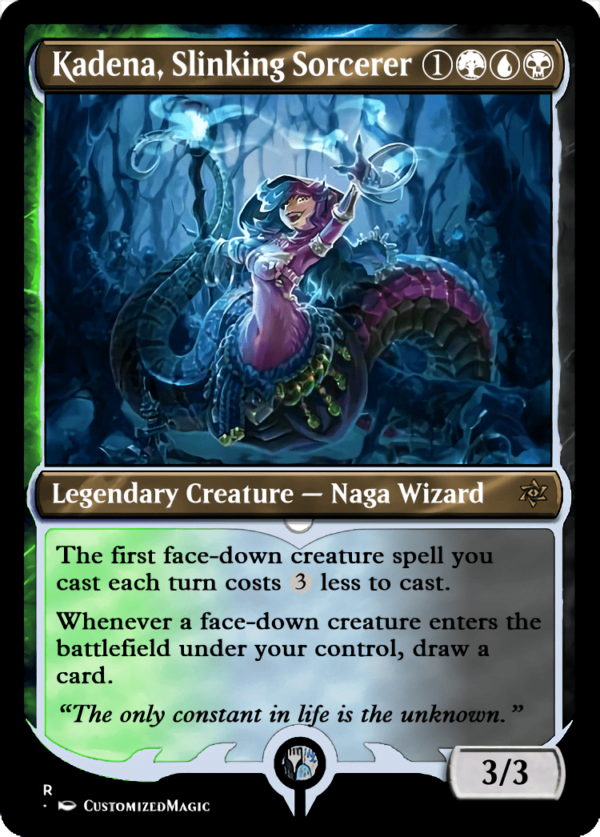 Kadena Slinking Sorcerer.6 - Magic the Gathering Proxy Cards