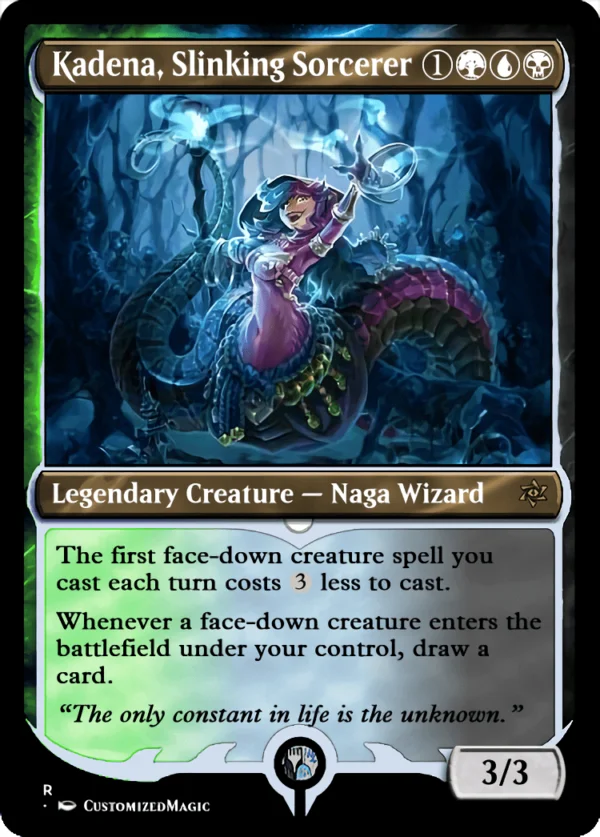 Kadena, Slinking Sorcerer | Kadena Slinking Sorcerer.6 | Magic the Gathering / MTG Proxy Cards |