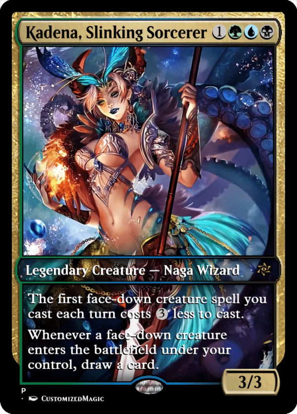 Kadena, Slinking Sorcerer | Kadena Slinking Sorcerer.8 | Magic the Gathering / MTG Proxy Cards |