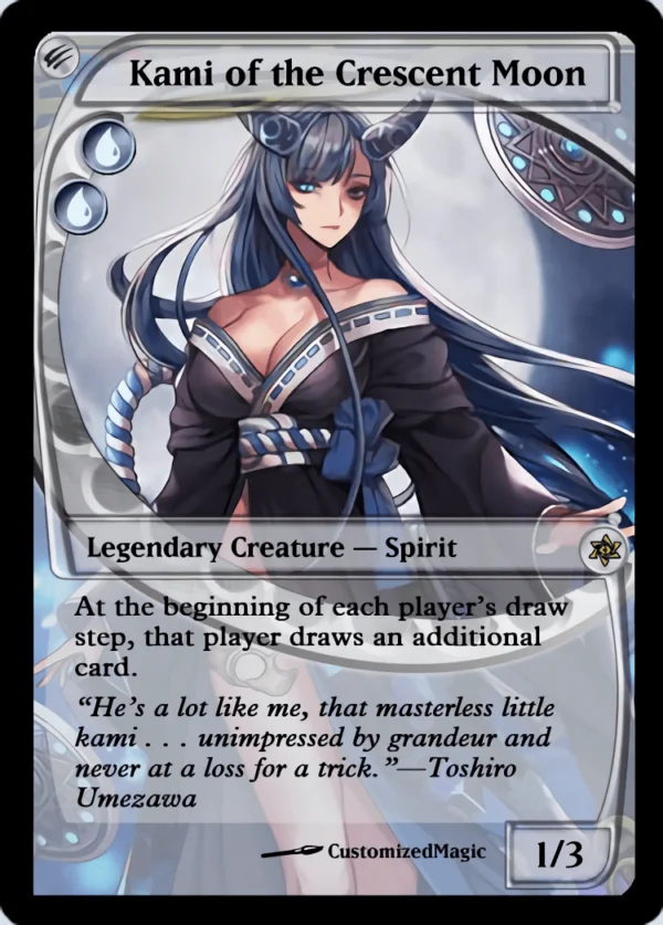 Kami of the Crescent Moon | Kami of the Crescent Moon.4 | Magic the Gathering / MTG Proxy Cards |