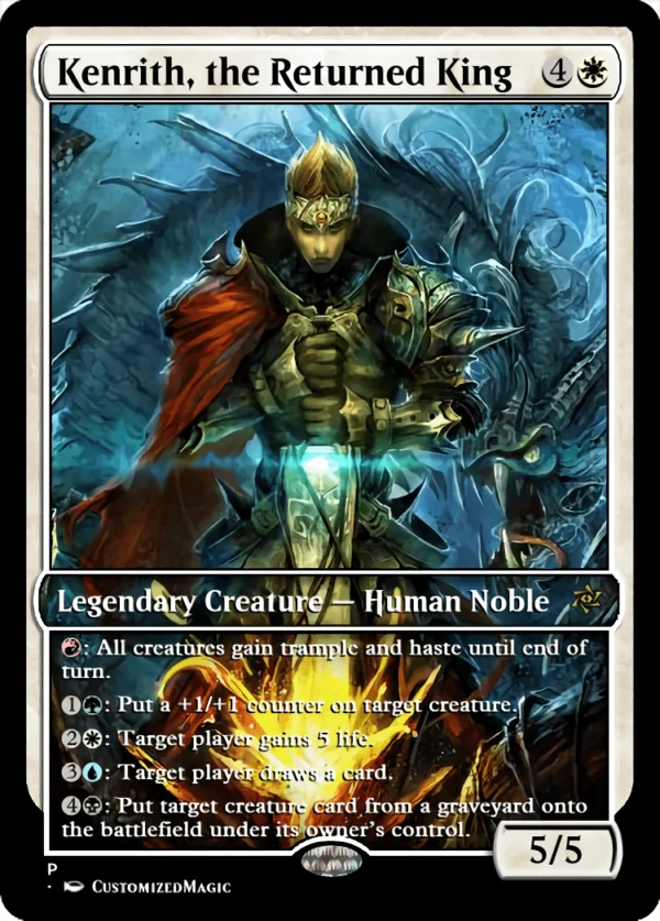 Kenrith, the Returned King | Kenrith the Returned King.4 | Magic the Gathering / MTG Proxy Cards |