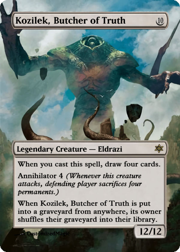 Kozilek, Butcher of Truth | Kozilek Butcher of Truth.1 | Magic the Gathering Proxy Cards