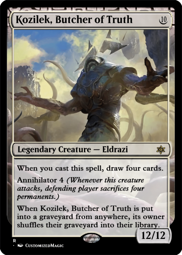 Kozilek, Butcher of Truth | Kozilek Butcher of Truth.2 | Magic the Gathering Proxy Cards
