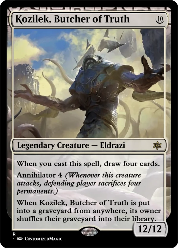 Kozilek, Butcher of Truth | Kozilek Butcher of Truth.2 | Magic the Gathering / MTG Proxy Cards |