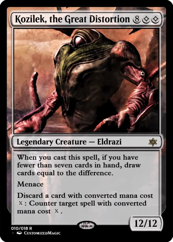 Kozilek, the Great Distortion | Kozilek the Great Distortion | Magic the Gathering / MTG Proxy Cards |