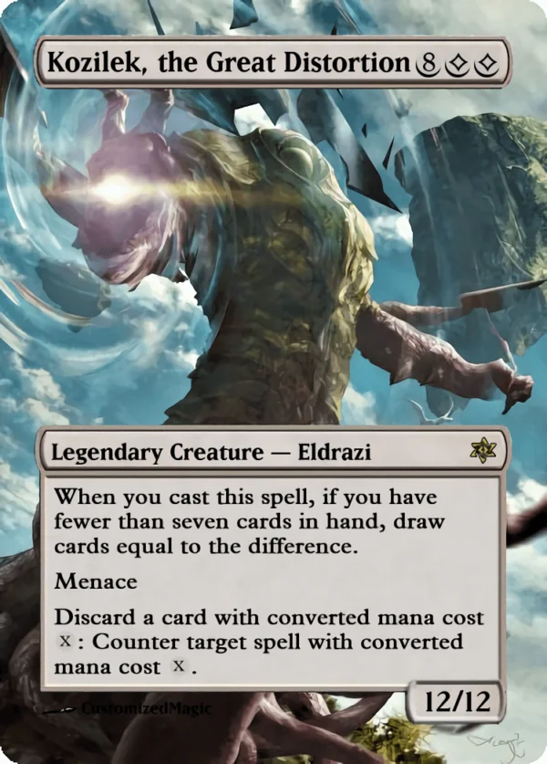 Kozilek, the Great Distortion | Kozilek the Great Distortion.2 | Magic the Gathering / MTG Proxy Cards |