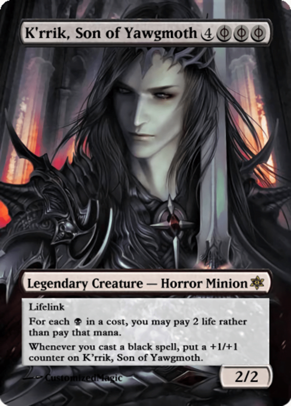 Krrik Son of Yawgmoth.11 - Magic the Gathering Proxy Cards