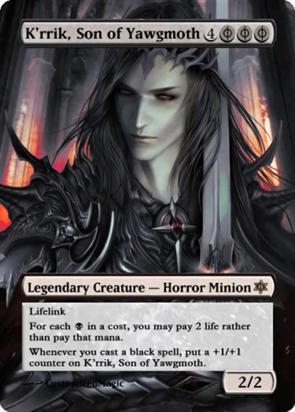 K'rrik, Son of Yawgmoth | Krrik Son of Yawgmoth.11 | Magic the Gathering / MTG Proxy Cards |