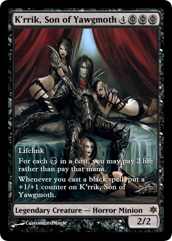 Krrik Son of Yawgmoth.2 - Magic the Gathering Proxy Cards